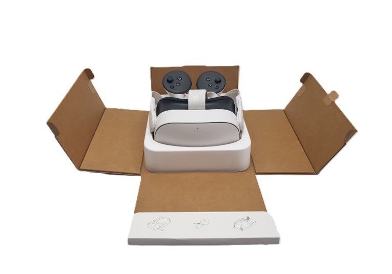 Meta QUEST 3S VR Headset Gaming Device W Controllers + Case 256GB P97