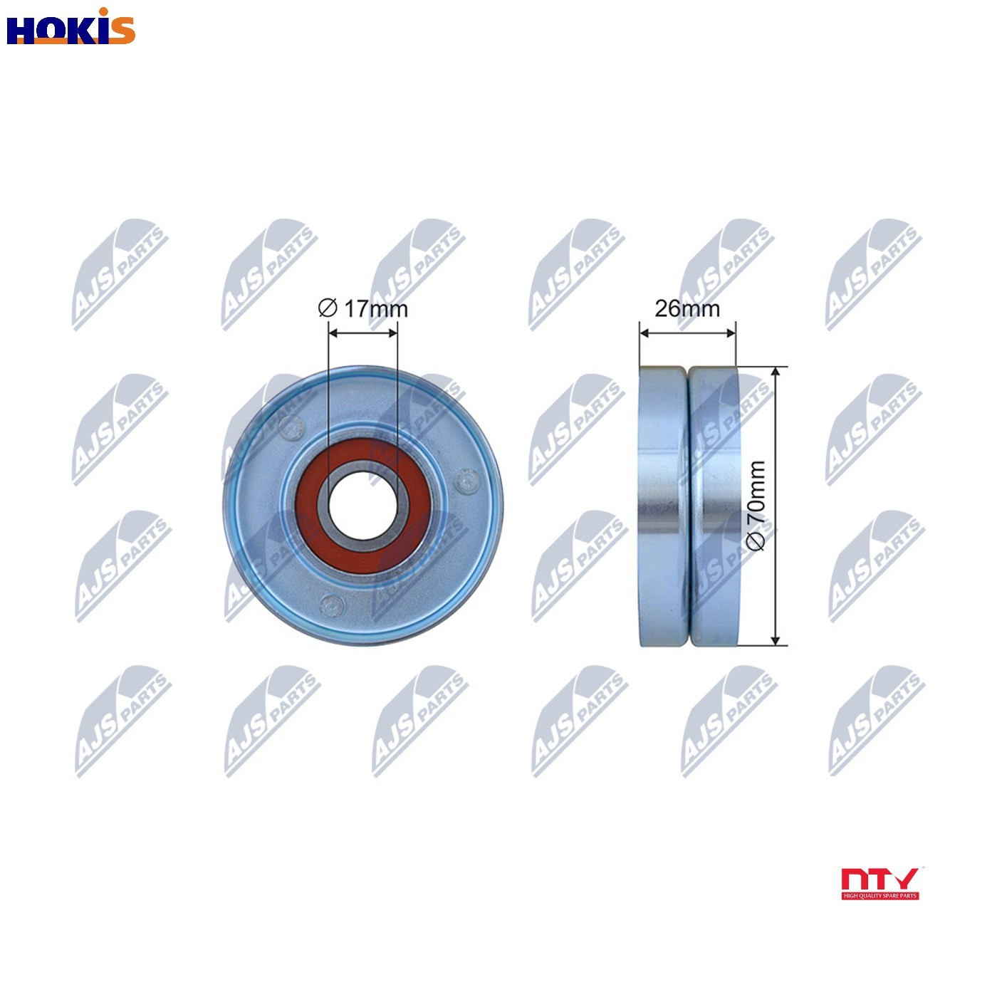 Pulley Idler V-Belt For Chrysler Voyager Jeep Cherokee 01-09 - Image 7