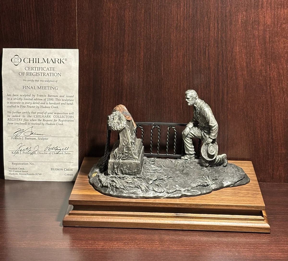 Masterworks Fine Pewter War Cry 置物｜Ptolemytompkins.com