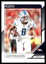 Josh Reynolds 2024 Donruss #294 Broncos NFL READ FREE SHIPPING AutographDen