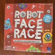 Robot Face Race Game  - Ages 4+ BRAND NEW