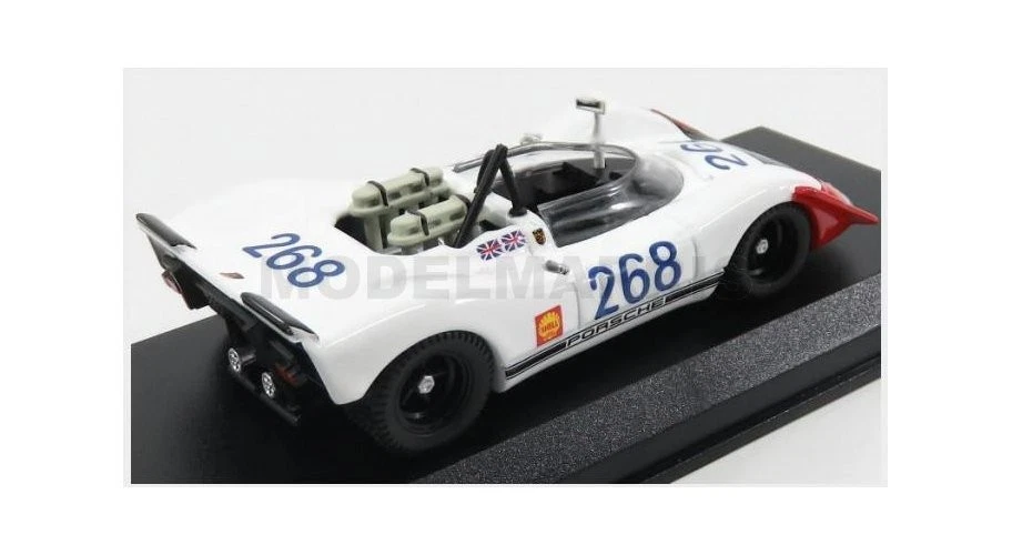 Mejor Modelo 9666 Porsche - 908/02 N 968 Targa Florio 1969 Redman - Attwood - Blanco Foto 2 de 2