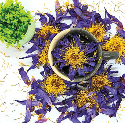 #ad #ad Egyptian Blue Lotus Whole Flower Top Quality Nymphaea Caerulea 1 Oz $12.25