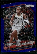 2025 Panini Prizm WNBA #10 Aari McDonald Blue Velocity Prizms