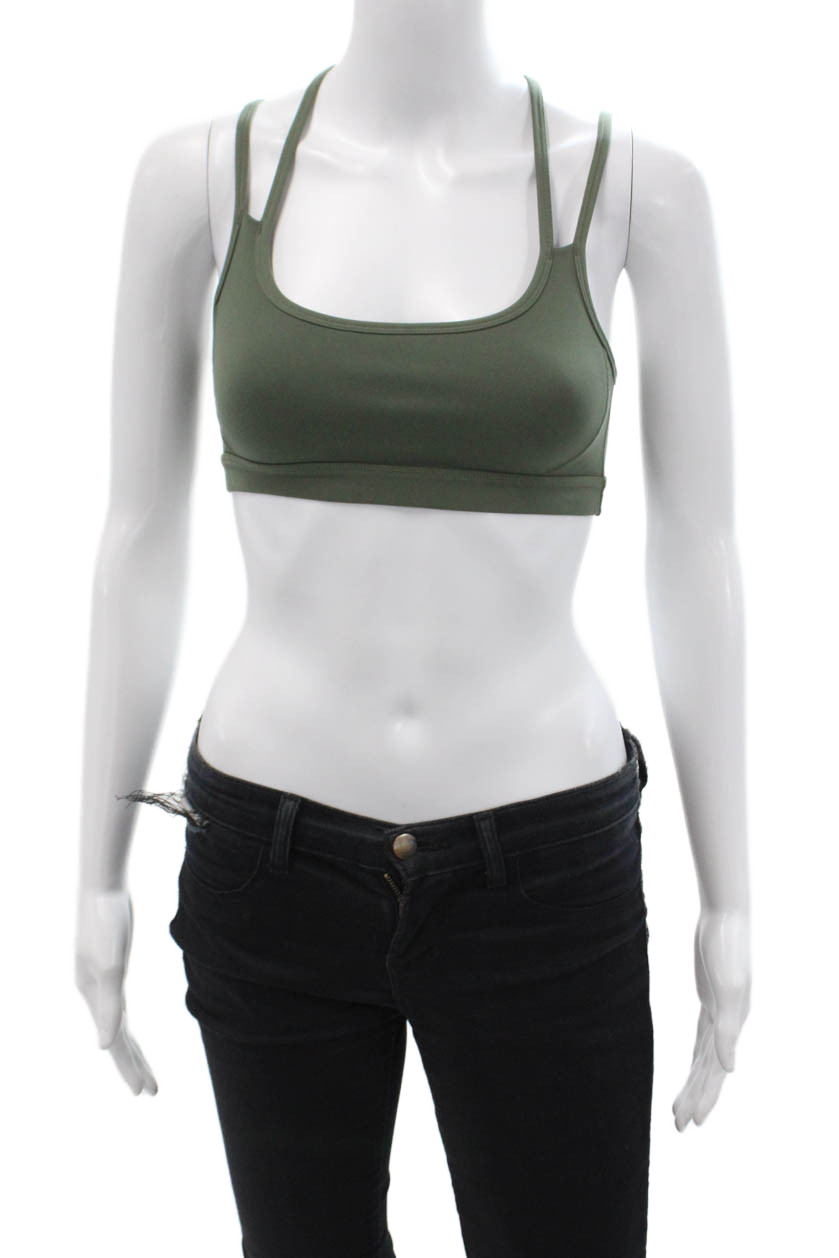 Beyond Yoga Womens Activewear Strappy Pullover Sports Bra Green Size XSFree Shipping in US $100+ Orders | $6.95 Orders Below