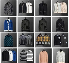 2025Men's womens round neck sweater cardigan sweater unisex sweater