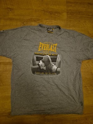 HERREN T-SHIRT EVERLAST BOXEN VINTAGE XXL