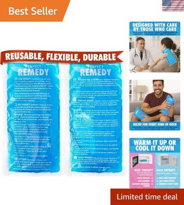 #ad #ad 2 Pack Gel Ice Packs for Injuries Reusable Hot amp; Cold Pack That’s Durable S... $38.44