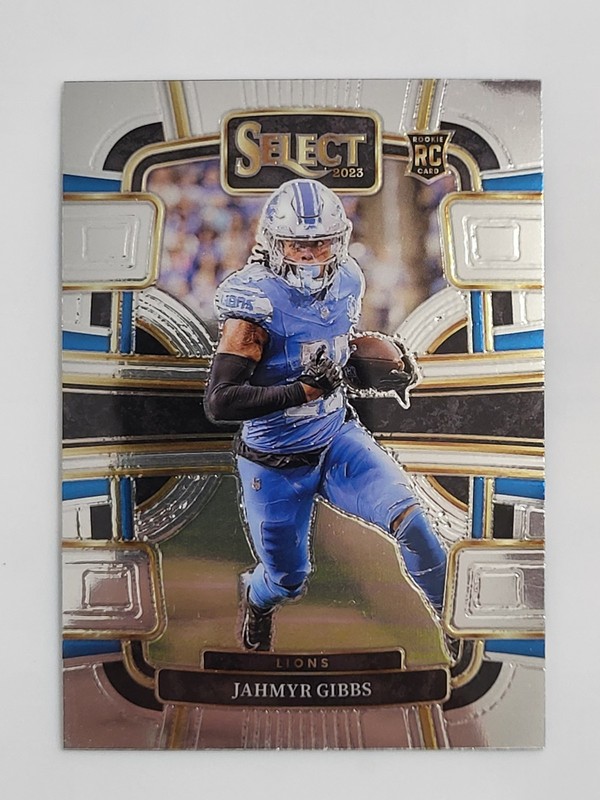 2023 Panini Select Concourse JAHMYR GIBBS Rookie #34 Mint Condition 