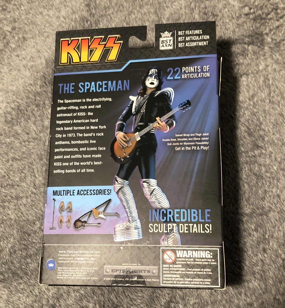 KISSベア:spaceman KISS 8 Inch Action Figures Alive Re-Issue Series: The