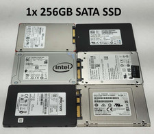 Mixed Brands 256GB 2.5" SATA SSD 256GB SOLID STATE DRIVE QUANTITY OF 1