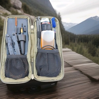 Gerber Tactical Military Gun Cleaning Kit Coyote MOLLE Case,Multitool Never Used