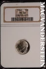 1962 Roosevelt Dime - NGC MS 66 - Scarce  No Reserve  #SLK473