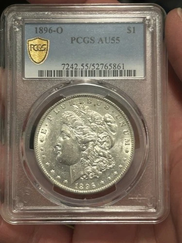 1896-O Morgan Silver Dollar -- PCGS AU-55! Better Date! Nice Eye Appeal***