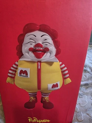 Popaganda Black Light/ Ronald McDonald Supersized! Limited Addition Ron English