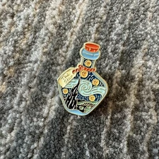 Enamel Pin Starry Night In A Bottle Brooch Van Gogh Lapel Badge Artist Jewelry