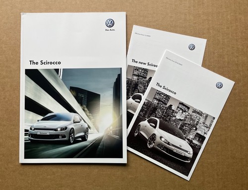 Mk3 Volkswagen Scirocco Launch Press Pack + Brochure/Pricing - 2009 - Picture 3 of 5