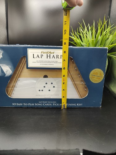 First Act Lap Harp Wood 10 Song Cards Complete Open Box Easy Well Known Melodies - Picture 8 of 9