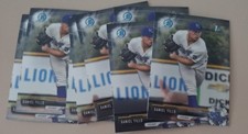 2017 Bowman Draft BDC-59 Daniel Tillo 8 count all Chrome lot Royals