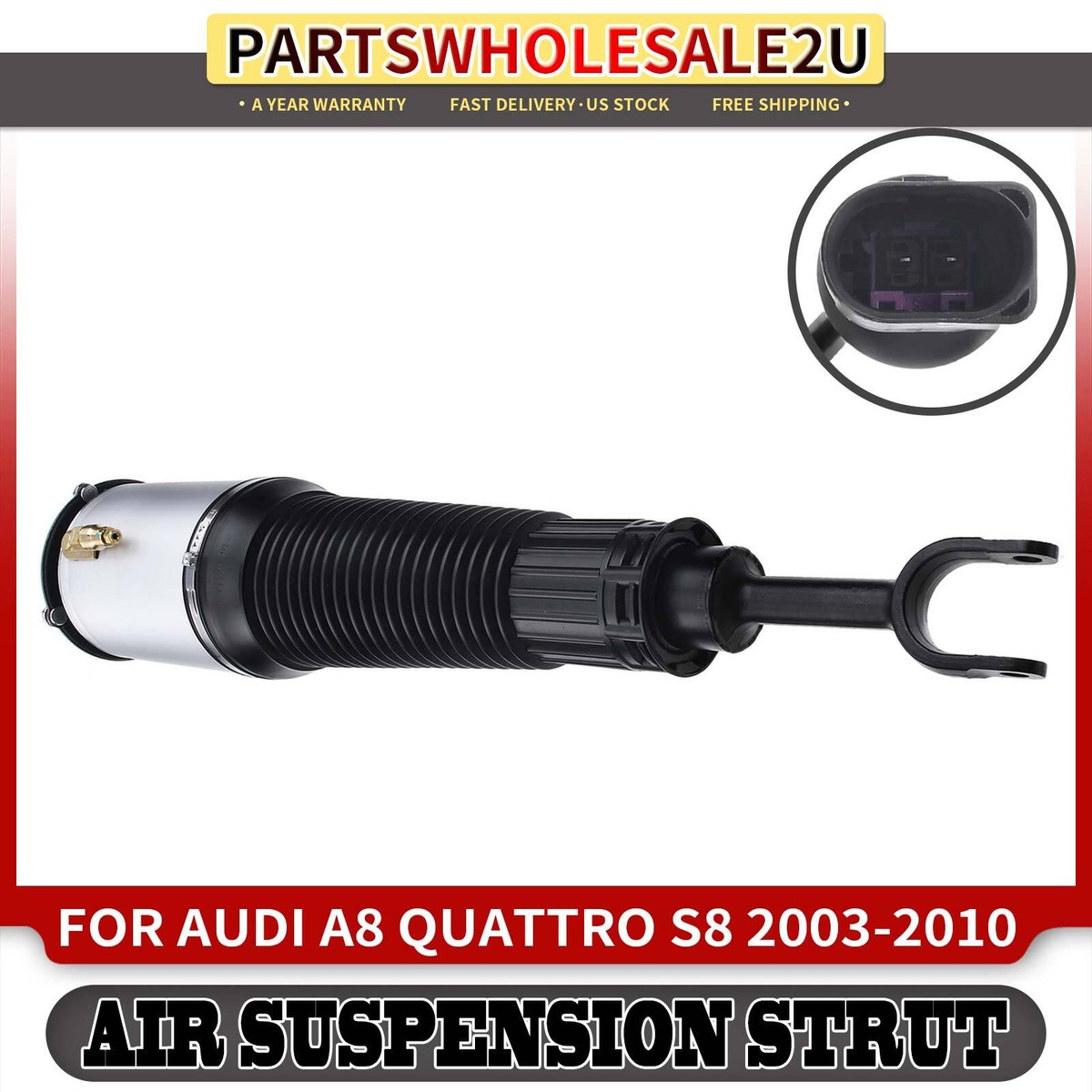 APremium Air Suspension Shock Strut Compatible with Audi A8 Quattro