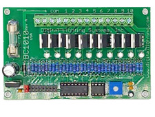 BC1010: LED lights chaser flasher, 2-10 Channels: 8 A  8-24 VDC 12V / 24V USA