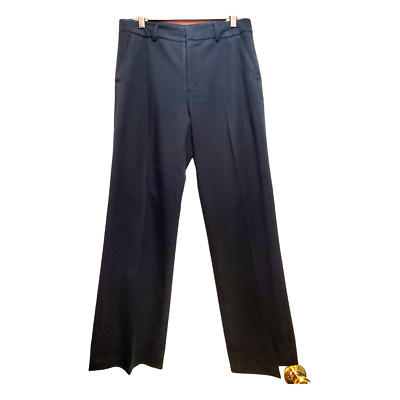 Fabrizio Gianni Women Size 10 Black Dress Pants Stretch for High Comfort