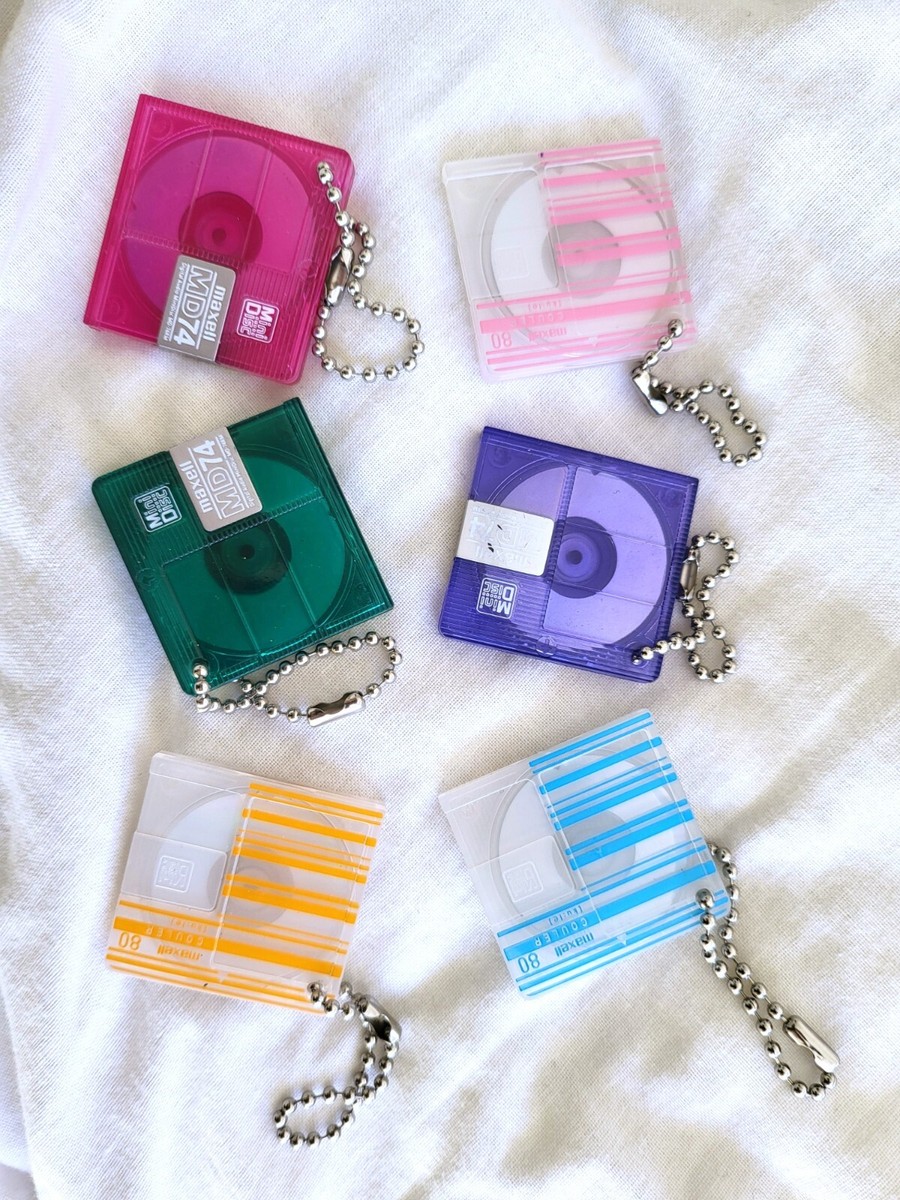 MD Minidisc Mini disc Miniature Keychains Rare Collectables | eBay