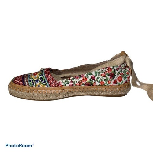 Antonio Melani Multicolor Floral Espadrille Flat - Picture 4 of 12