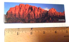 Zion National Park Utah John Wagner Vintage Tourist Fridge  Magnet