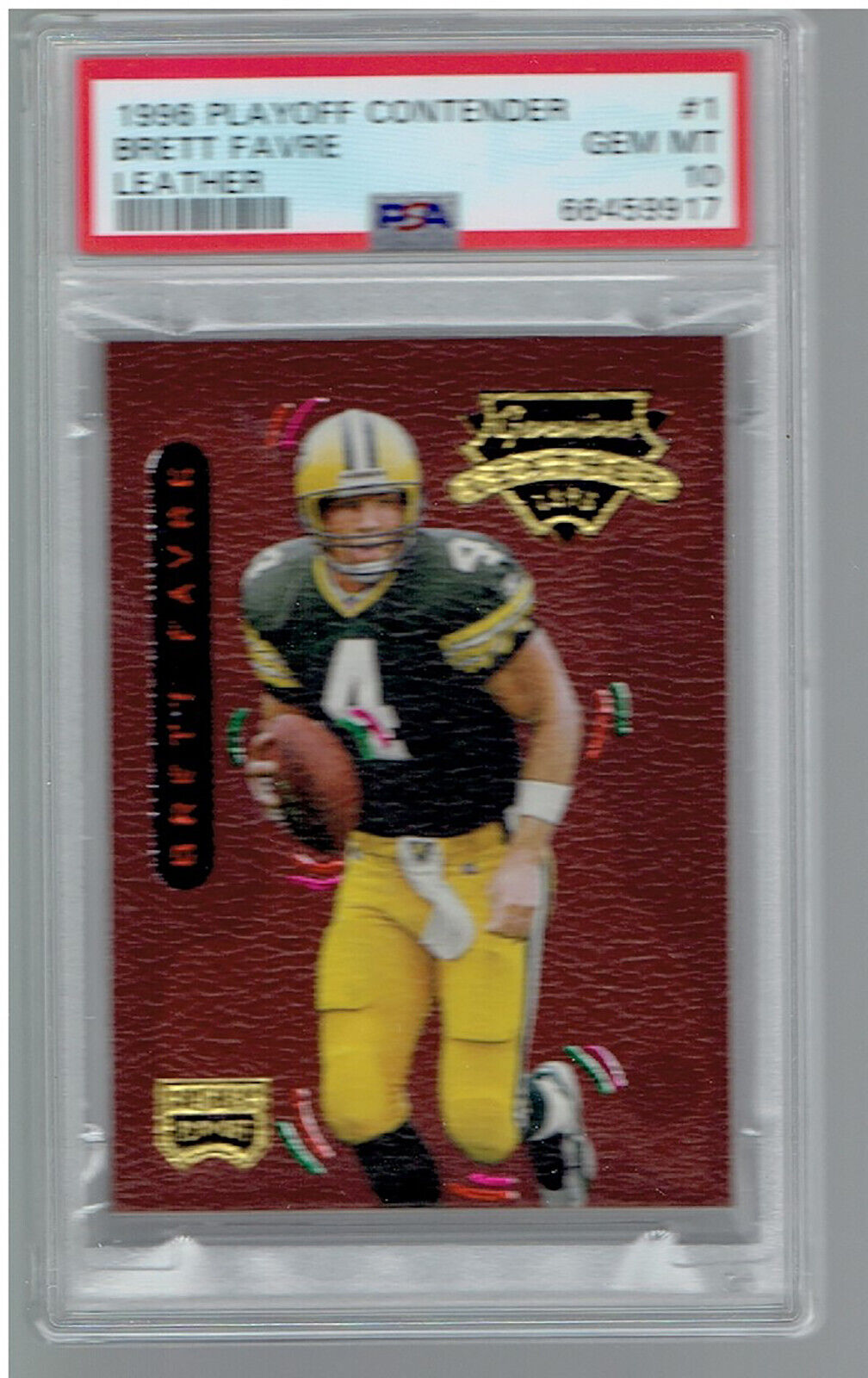 2006 Finest BRETT FAVRE Moments RED XFRACTOR 8/250 BF5 Gem Mint PSA 10 Pop  3