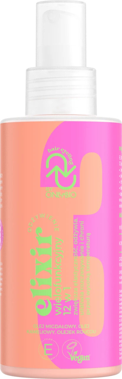 Hair Cycling by OnlyBio 12in1 Multifunctional Hair Elixire Vegan 150ml