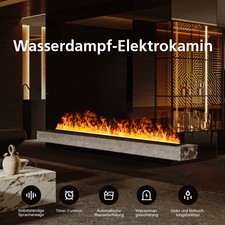 50/80/120/180cm Elektrischer Kamin3D Wasserdampf kamin  Nicht erhitzt