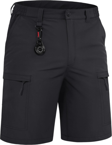 Men'S Hiking Cargo Shorts Quick Dry Lightweight for Outdoor Golf Fishing Tactica