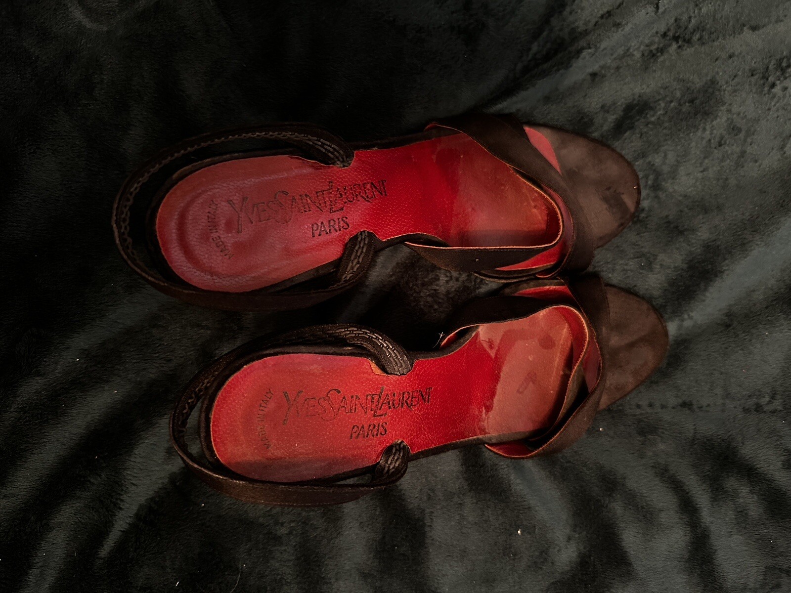 Yves Saint Laurent raso vintage tacchi 7