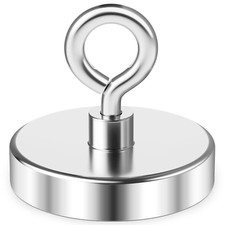 Fishing Magnet Super Strong Neodymium Magnet, 500 Lbs 227 KG Pulling Force Rare