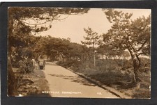 Postcard Bournemouth Dorset a little side walk West Cliff RP