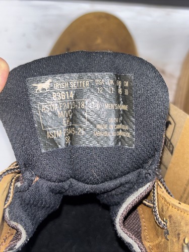 NEW! Red Wing Irish Setter Men's Sz 12D Hopkins 83614 Waterproof Boots Comp Toe - Picture 11 of 20