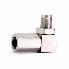 O2 Oxygen Sensor Extender Spacer 90 Degree Angled 02 Bung Extension M18x1 5 Rm6 For Sale Online Ebay