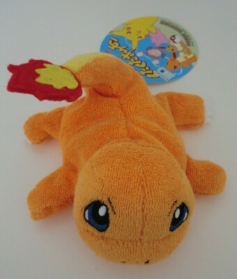 POKEMON CHARMANDER BEAN BAG PLUSH KUTAKUTA TOMY 1999 VINTAGE NEW