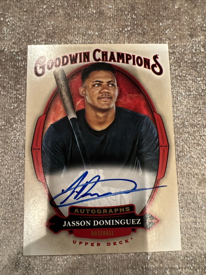 2020 Upper Deck Goodwin Champions Jasson Dominguez Auto #A-JD - Image 4 of 4