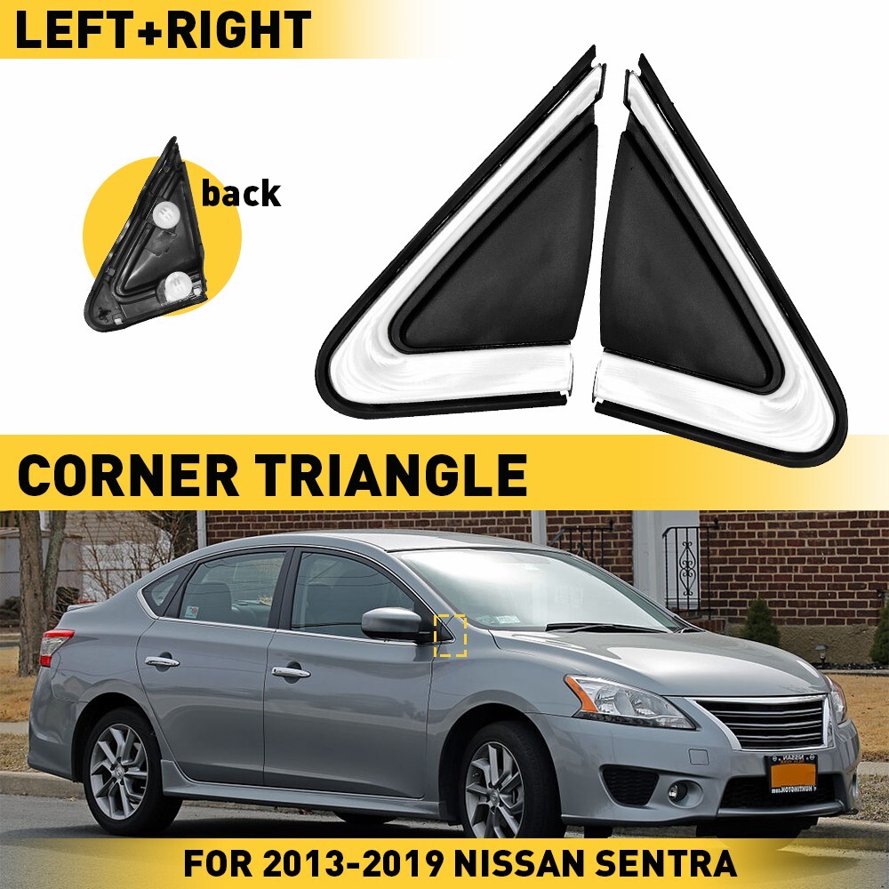 Front Left Door Panel Trim For Nissan Sentra 2013-2019 - Scratchproof ABS Replacement Part #96319-3SG0A, Easy Install - View #9