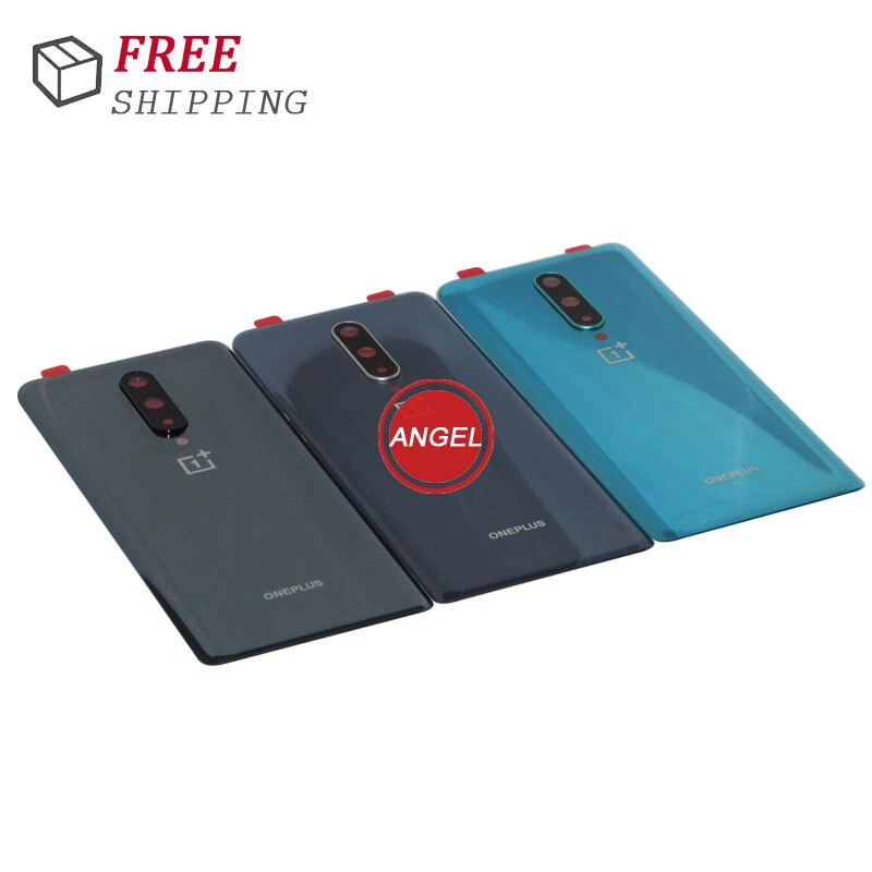 后电池玻璃保护套 后门 + 相机镜头保护套 适用于 One Plus+ 1+8 1+8 Pro — 第 3/4 张图片