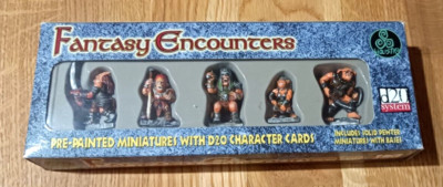 NEU Fantasy Encounters: Orcs D20 System PRE-PAINTED D&D Box Set Jahr 2001