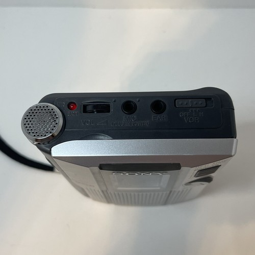 Sony TCM-200DV Handheld Cassette VoiceCorder Tape Recorder Dictation Tapes READ - Picture 4 of 9