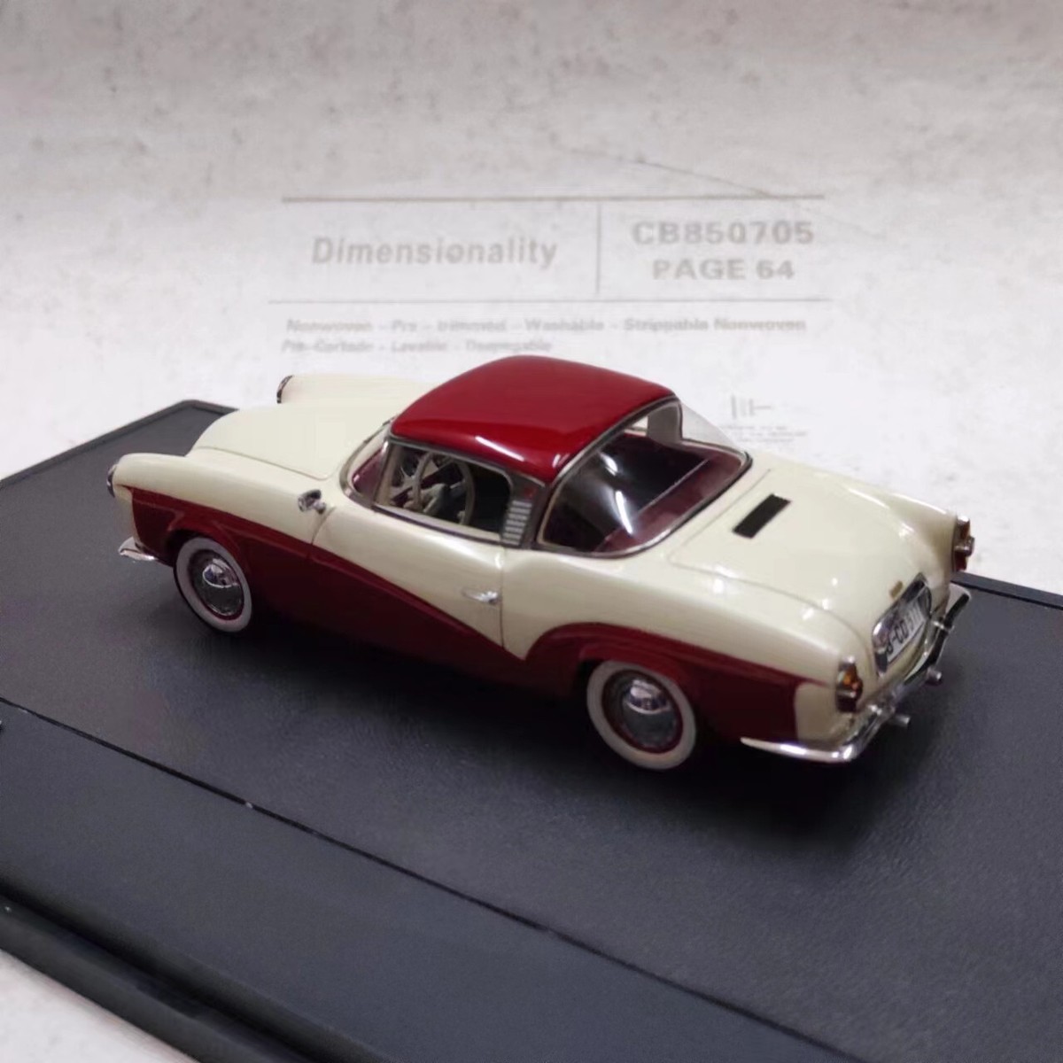 Rometsch coupé Lawrence noir 1959 1/43 BOS models Neuf boite 43290 Vw