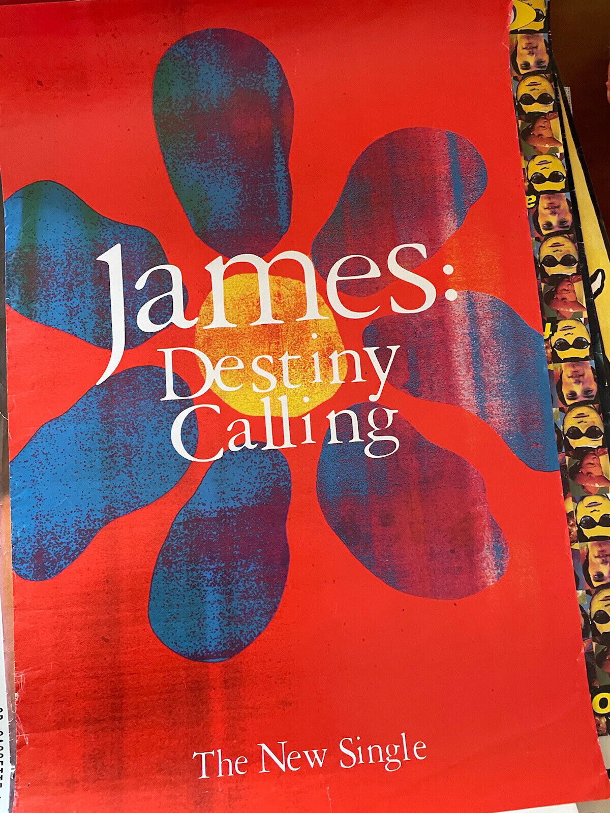 JAMES In - store Poster Original UK Edition