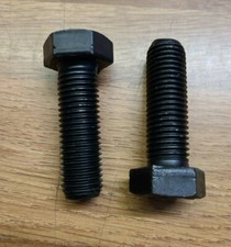 M16 50mm BLACK FULLY THREADED SET SCREWS GRADE 8.8 SELF COLOUR HEXAGON HEX BOLTS