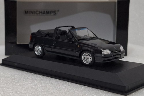(3) Opel Kadett GSI Cabriolet 1989 Black 1:43 Minichamps 400045931 SUPERB!! - Picture 3 of 15