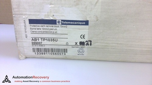 TELEMECANIQUE AB1TP1035U, PROTECTIVE EARTH TERMINAL BLOCK, SEE DESC #317796 - Picture 3 of 4