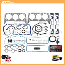 Graphite Full Gasket Set Fit 96-06 Chevrolet Silverado Express Gmc 4.3l V6